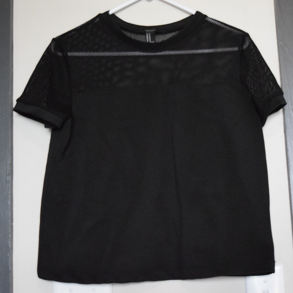 Black Crop Top